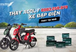 Bảng giá thay bình acquy xe đạp điện tại nhà