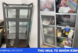 Thu mua tủ nhôm kính cũ, thu mua tại nhà