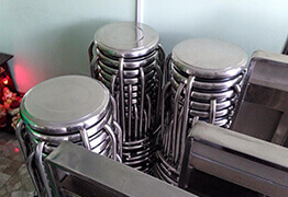 Thu mua bàn ghế inox cũ